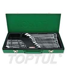 SIZE(mm) -METAL BOX -15 ํ Offset Pro-Line Combination Wrench Set