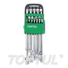 SIZE(mm) -STORAGE RACK(GREEN) -15 ํ Offset Standard Combination Wrench Set