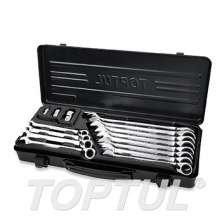 SIZE(mm) 12PCS & 3PCS -METAL BOX -Pro-Series Reversible Ratchet Combination Wrench Set 0