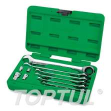 SIZE(mm) 10PCS -Pro-Series Ratchet Combination Wrench Set