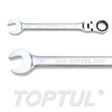 SIZE(mm) -Pro-Series Flexible Ratchet Combination Wrench