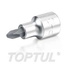 SIZE(PH) 1/4",3/8",1/2" -Phillips Bit Sockets