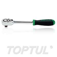 1/4",3/8",1/2" -Reversible Ratchet Handle with Quick Release