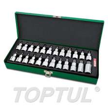 24PCS 1/2" DR. Bit Socket Set 0