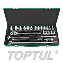 SIZE(mm) 24 PCS 1/2" DR. 6PT Socket Set