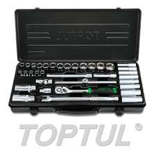 SIZE(mm) 35PCS -3/8" DR. 6PT Socket Set 0