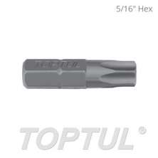 5/16" Hex Shank Star Insert Bits 0