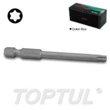 (L 70mm) 1/4" Hex Shank Star Power Screwdriver Bits