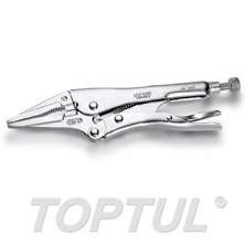 Long Nose Locking Pliers with Wire Cutters 6",9"