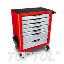 PRO-PLUS SERIES W/7-Drawer Tool Trolley (FLAT FINISHED)