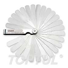 26PCS Inch Feeler Gauge (Rounded Tips)