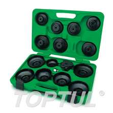 16PCS Automotive Cup Type Oil Filter Wrench Set 0