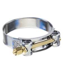 21/32 to 3/4 in. Size Range Heavy Duty T-Bolt Clamp 304 Stainless Steel Band with Carbon Steel Bolt and Nut 0