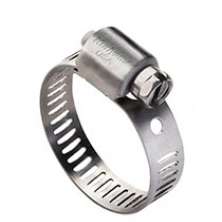 7/32 to 5/8 in. Size Range Mini Worm Gear Clamp - Stainless Steel Band & Housing with Carbon Steel Screw 0