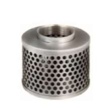 1 1/2 in. Size Round Hole Zinc Plated Steel Strainer  (NPSM Threads) 