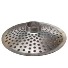 1 1/2 in. Size Top Hole Zinc Plated Steel Strainer  (NPSM Threads) 